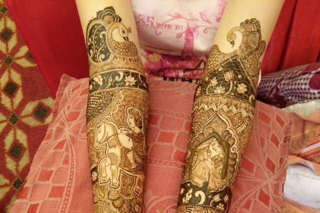 Anil Bridal Mehandi Artist shared a photo on Instagram: “Normal Mehandi  Diganse @deepjotk Henna :@an… | Mehndi designs, Mehndi designs feet, Dulhan mehndi  designs