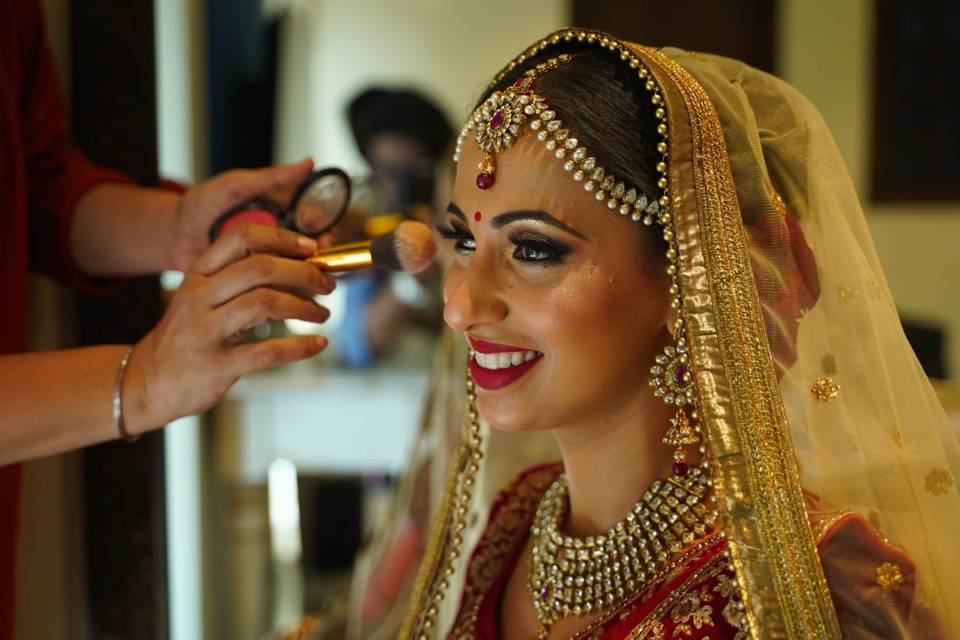 Bridal makeup