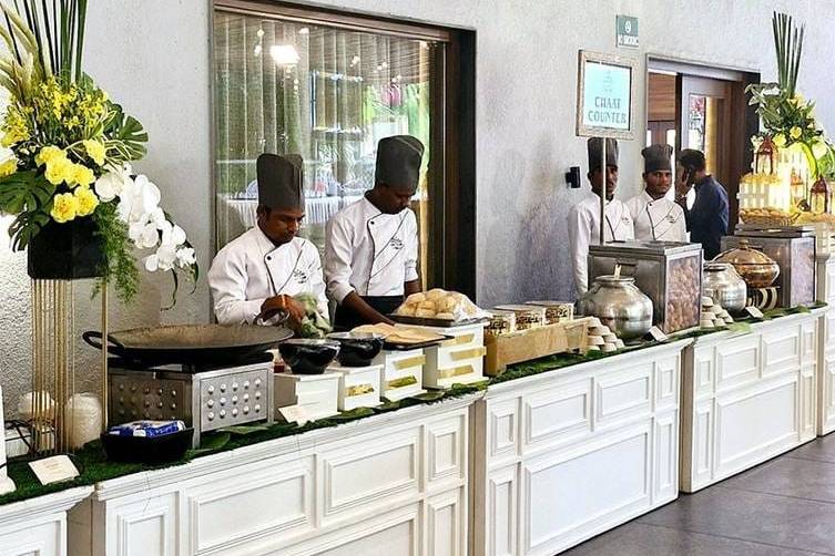 Catering setup
