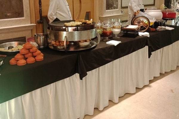 Catering setup