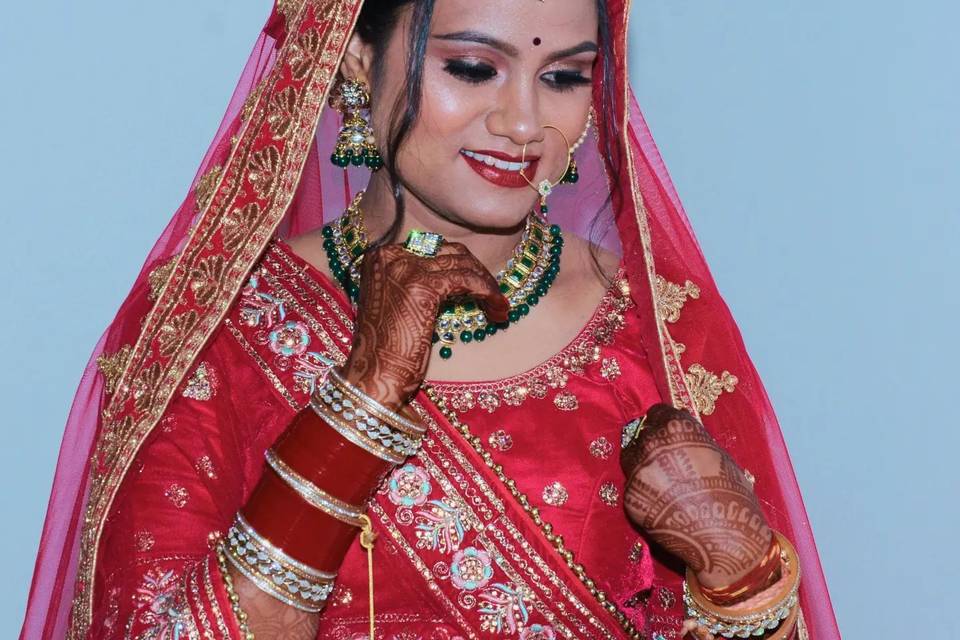 Bridal makeup