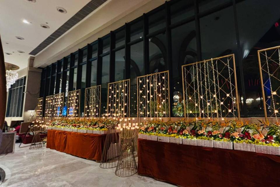 Catering setup