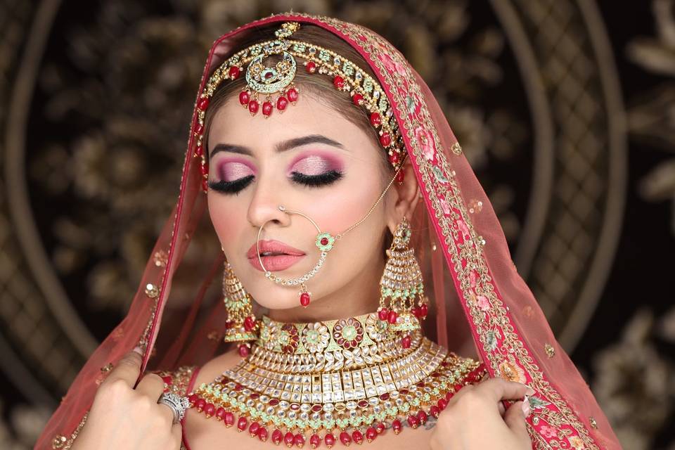 Bridal makeup