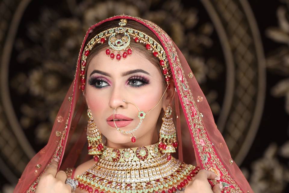 Bridal makeup