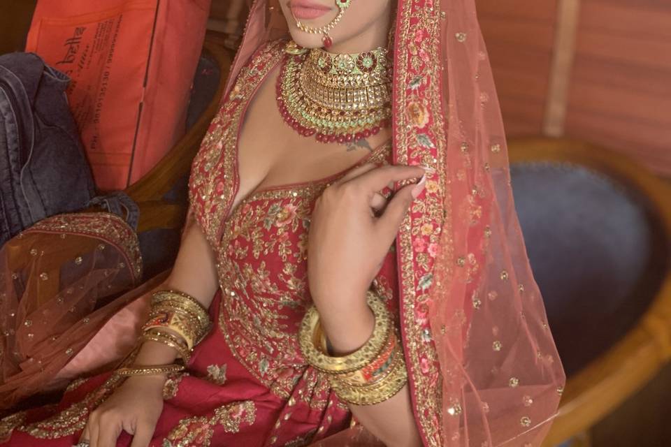 Bridal makeup