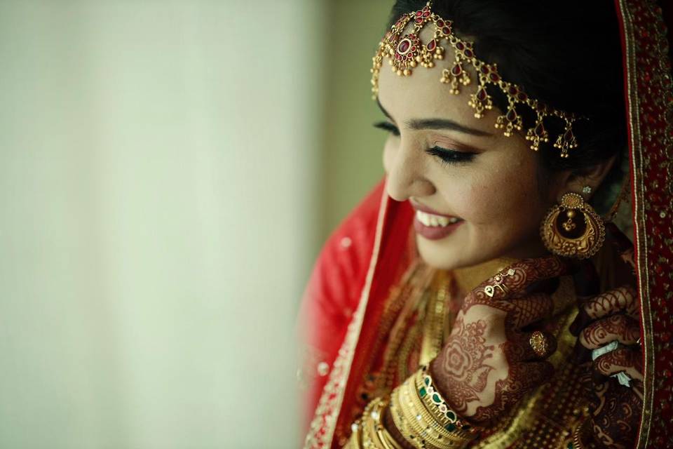 Bridal makeup