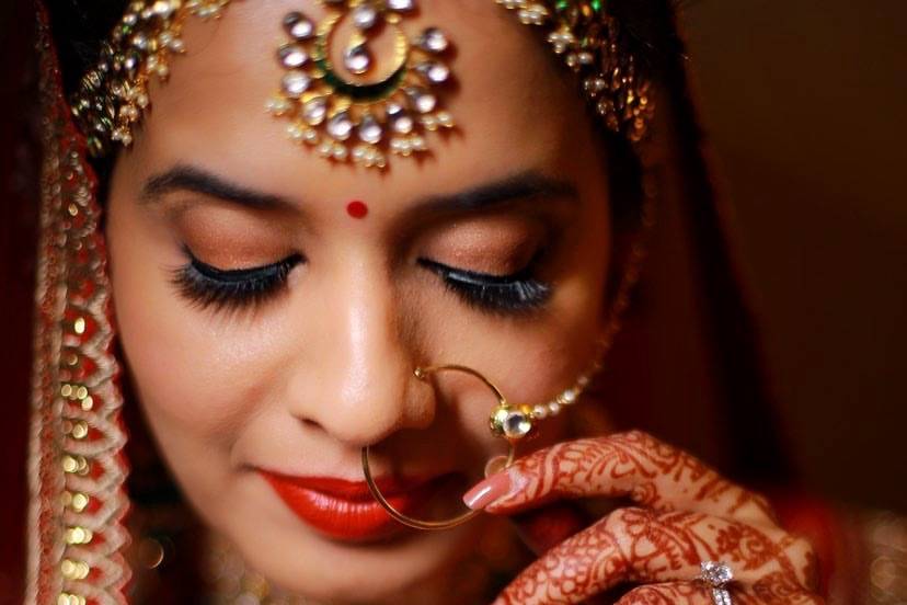 Bridal makeup