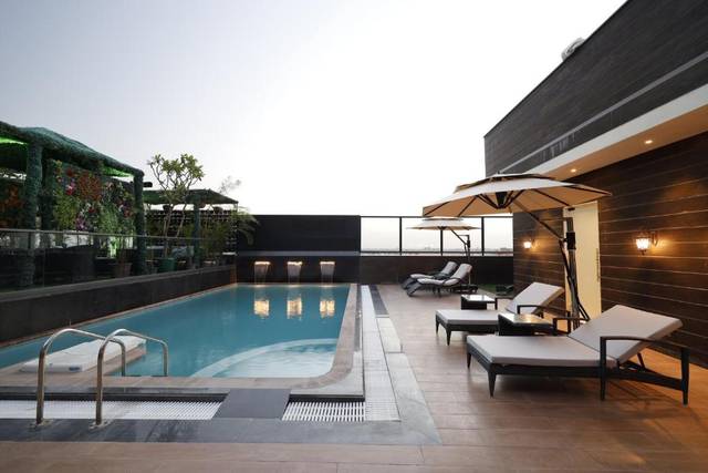 Pool area
