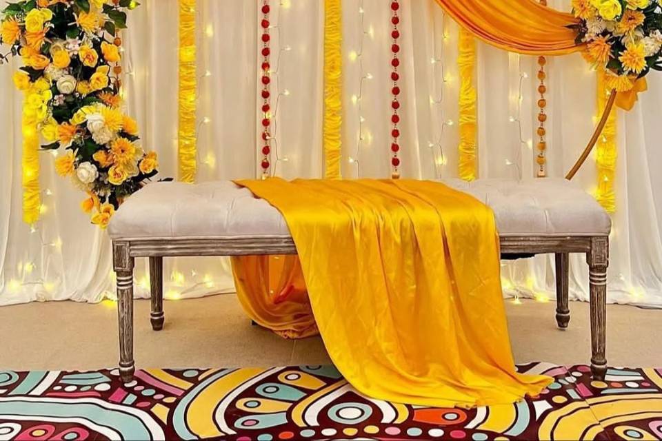 Haldi decor