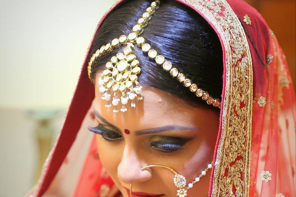 Bridal makeup