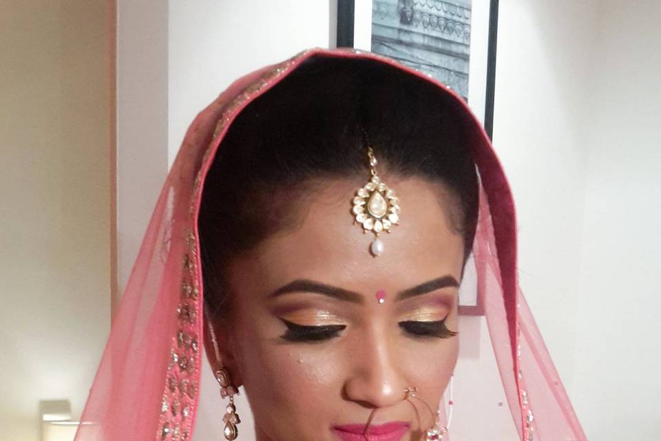 Bridal makeup