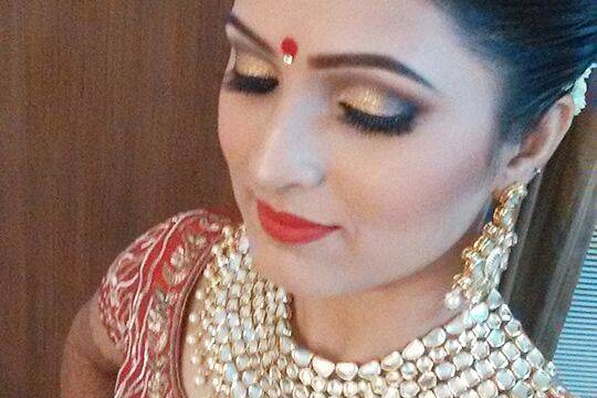 Bridal makeup