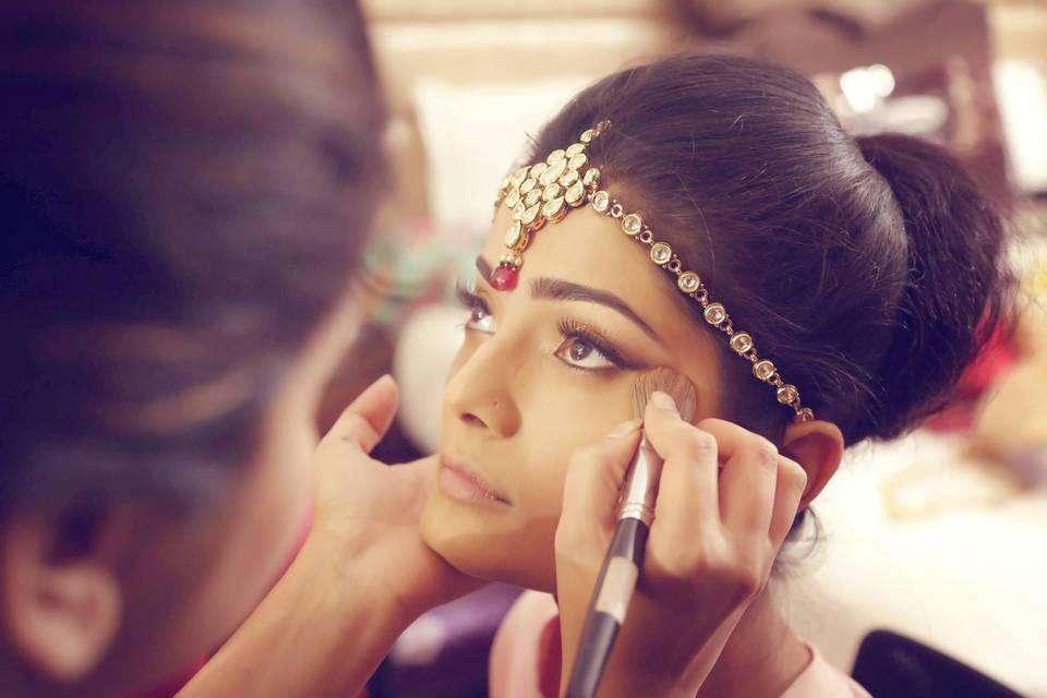 Bridal makeup