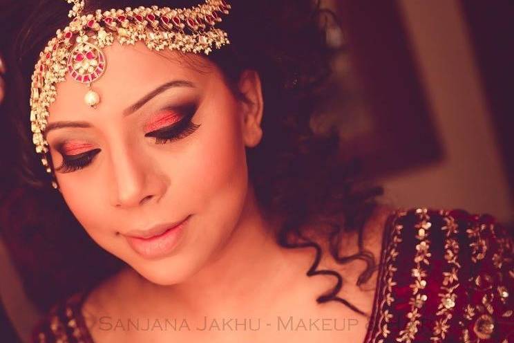 Bridal makeup