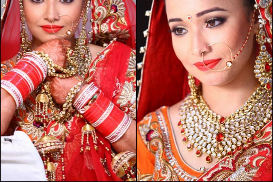 Bridal makeup