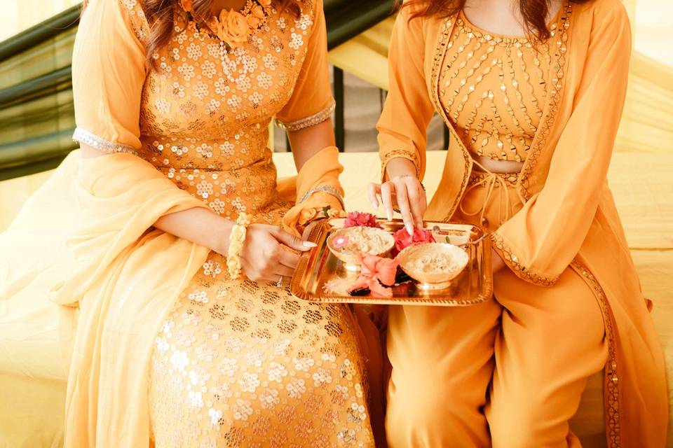 Haldi photos