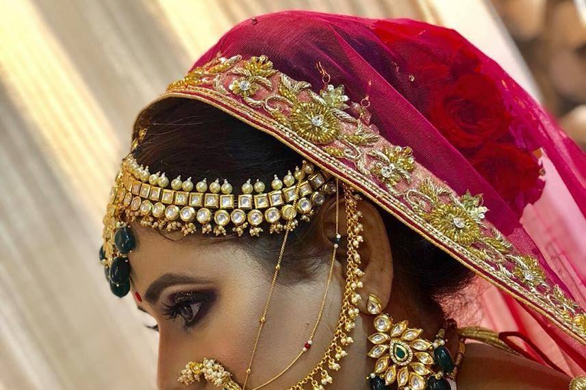 Bridal makeup