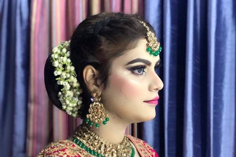 Bridal makeup