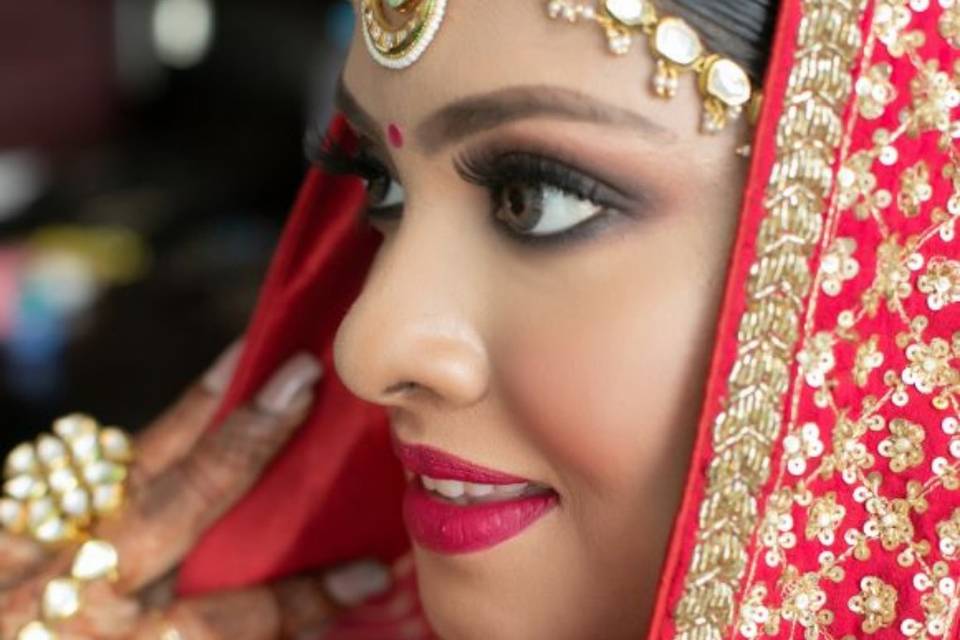 Bridal makeup