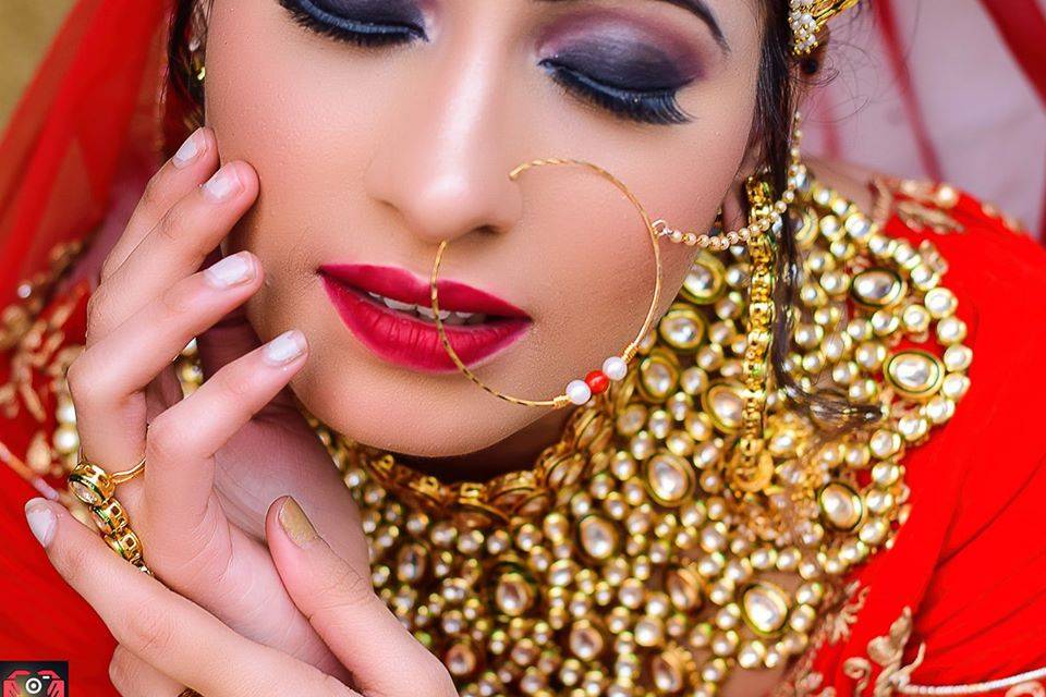 Bridal makeup