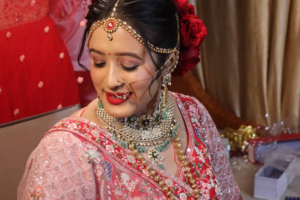 Bridal makeup