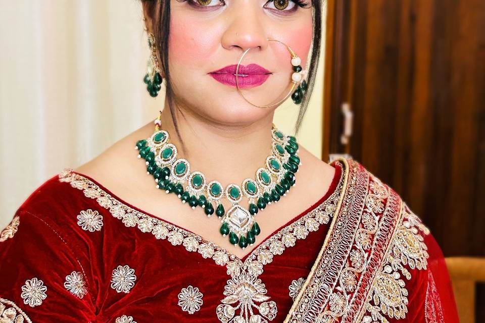 Bridal makeup