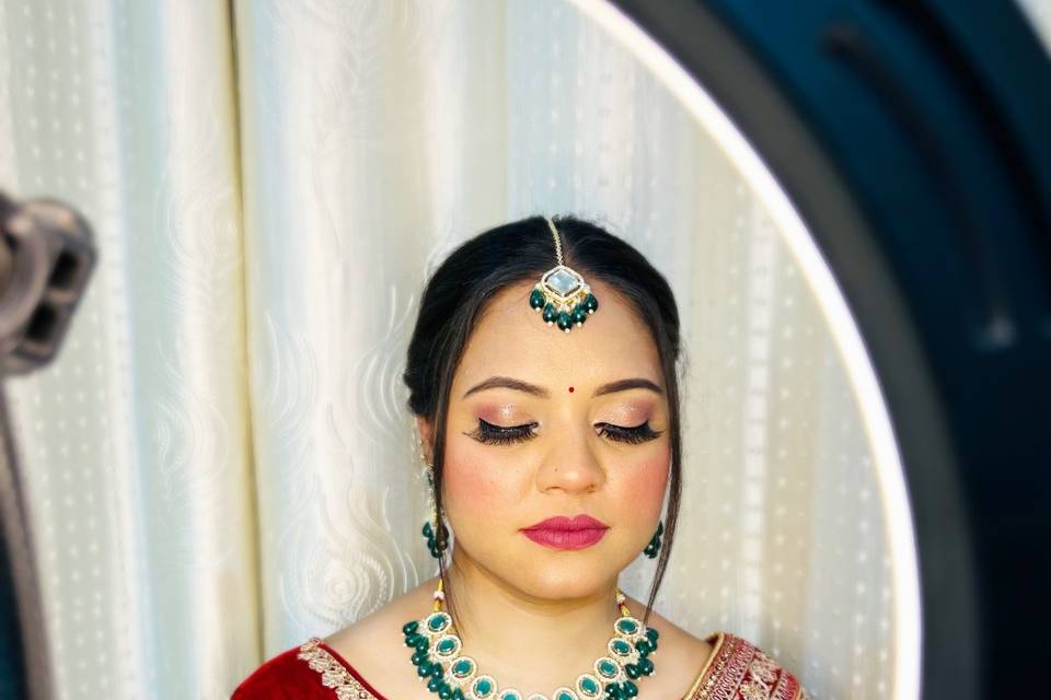 Bridal makeup