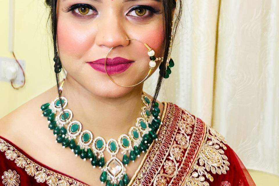 Bridal makeup