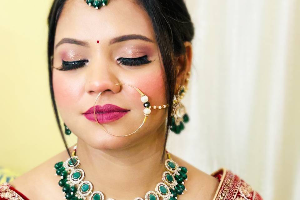 Bridal makeup