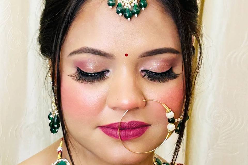 Bridal makeup