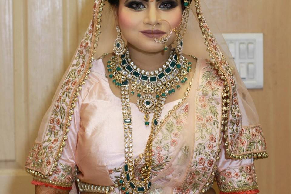 Bridal makeup