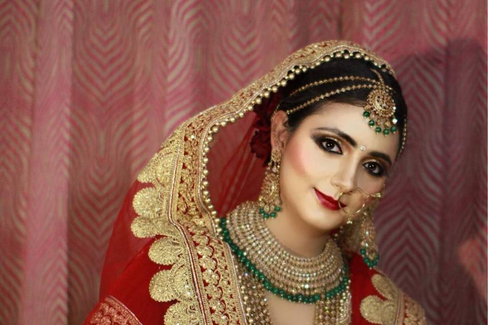 Bridal makeup