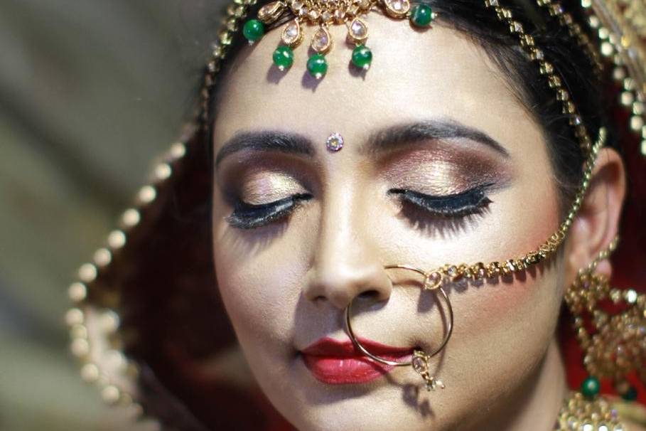 Bridal makeup