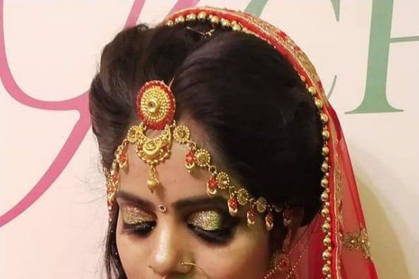 Bridal makeup