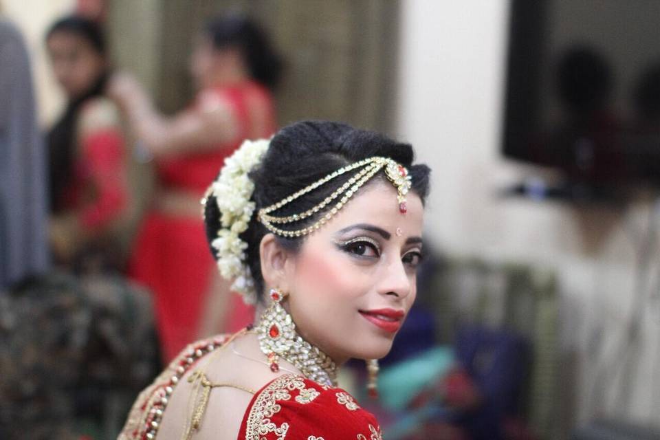 Bridal makeup