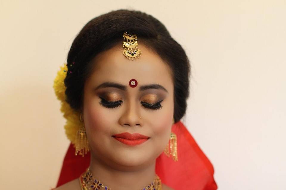 Bridal makeup