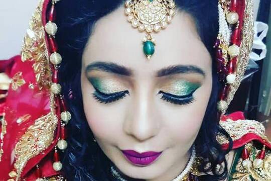 Bridal makeup