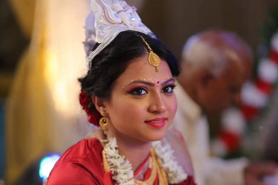 Bangoli bridal look