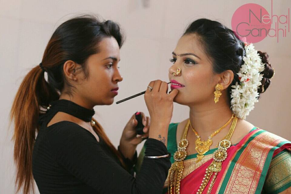 Bridal makeup