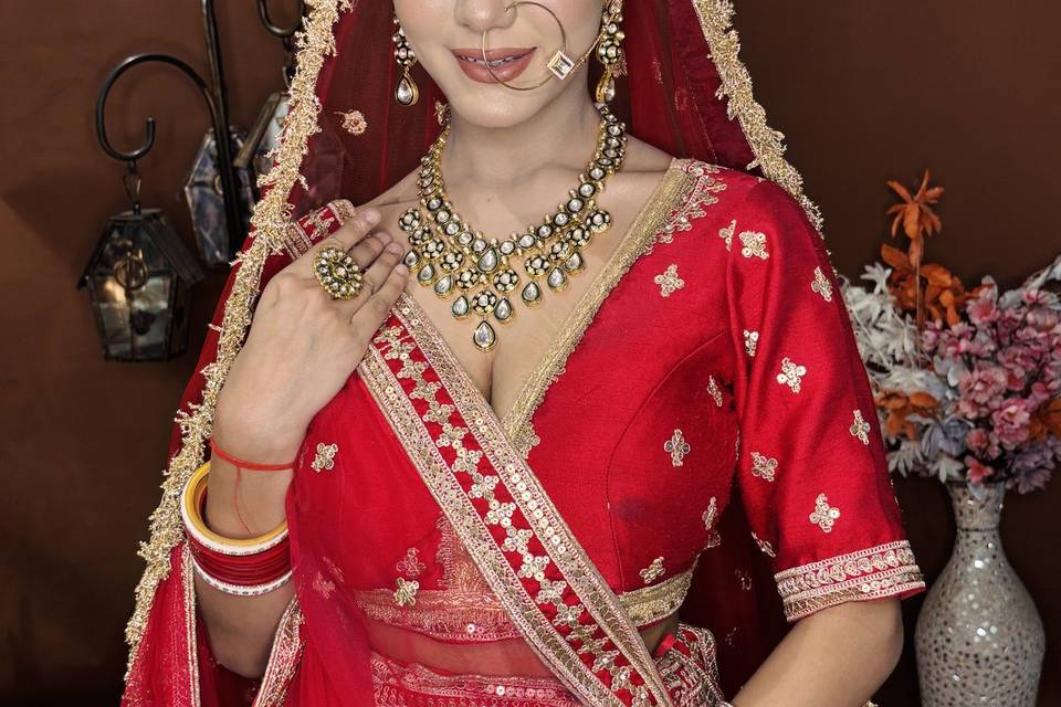 Bridal makeup