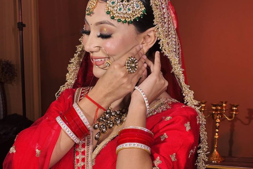 Bridal makeup