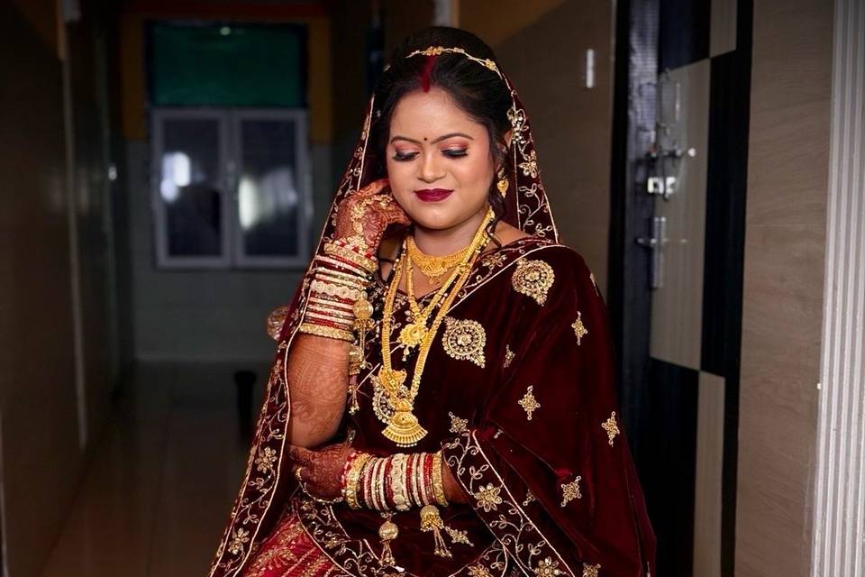 HD Bridal Glam Look