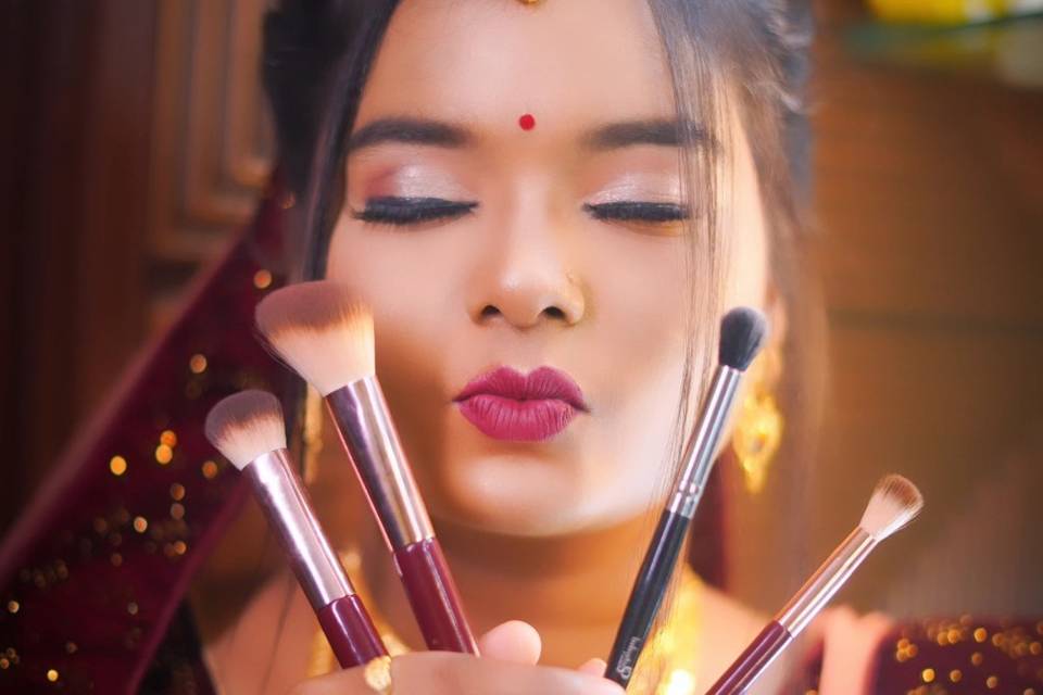Bridal makeup