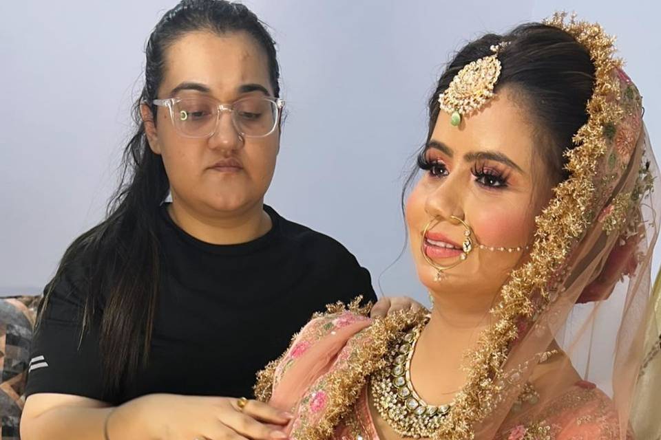 Bridal makeup