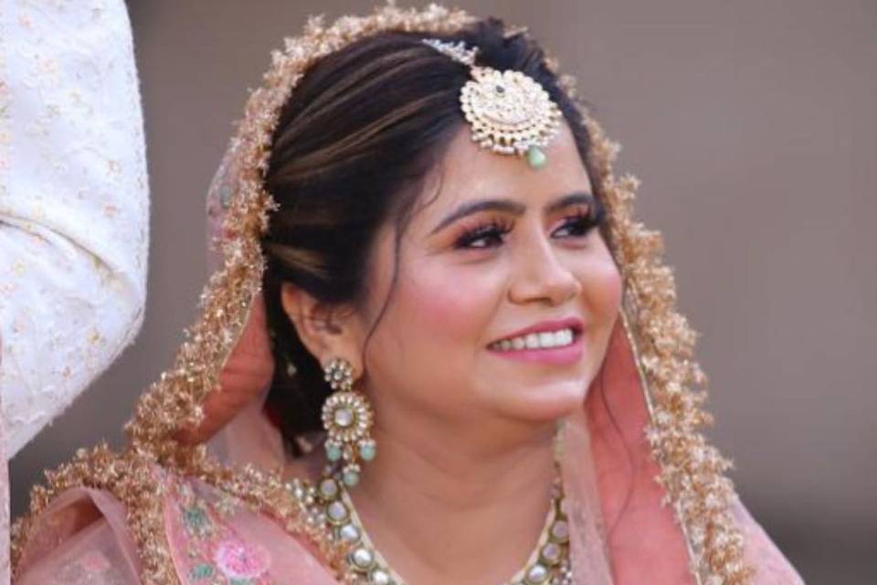 Bridal makeup