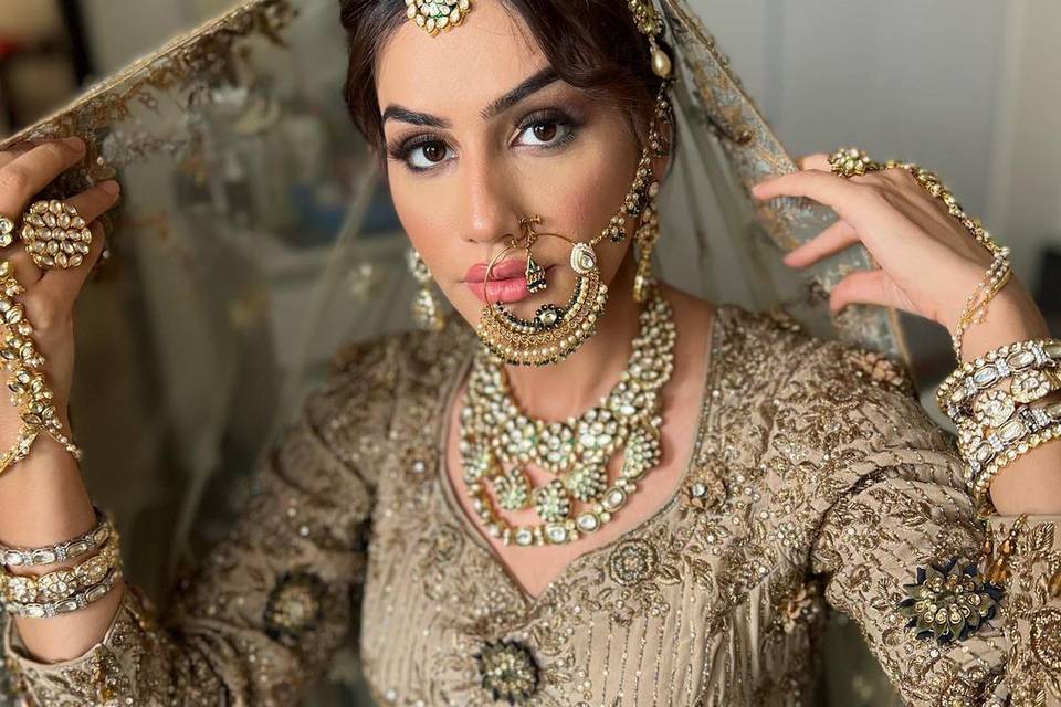 Bridal makeup