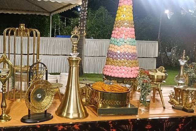Catering setup