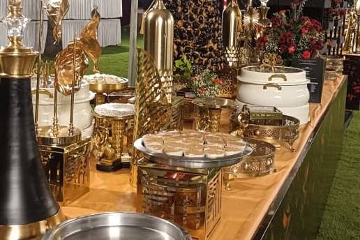 Catering setup