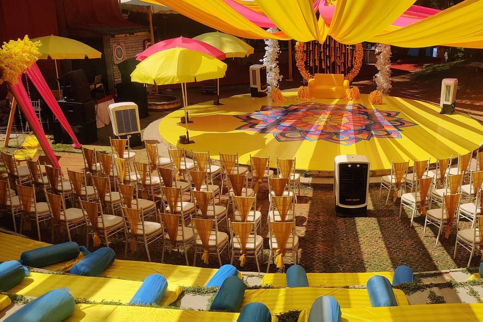 Haldi decor