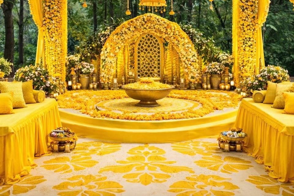 Haldi Premium Decoration